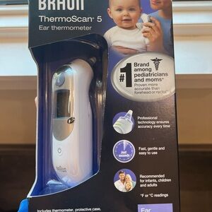 Braun ThermoScan 5 Ear Thermometer - White